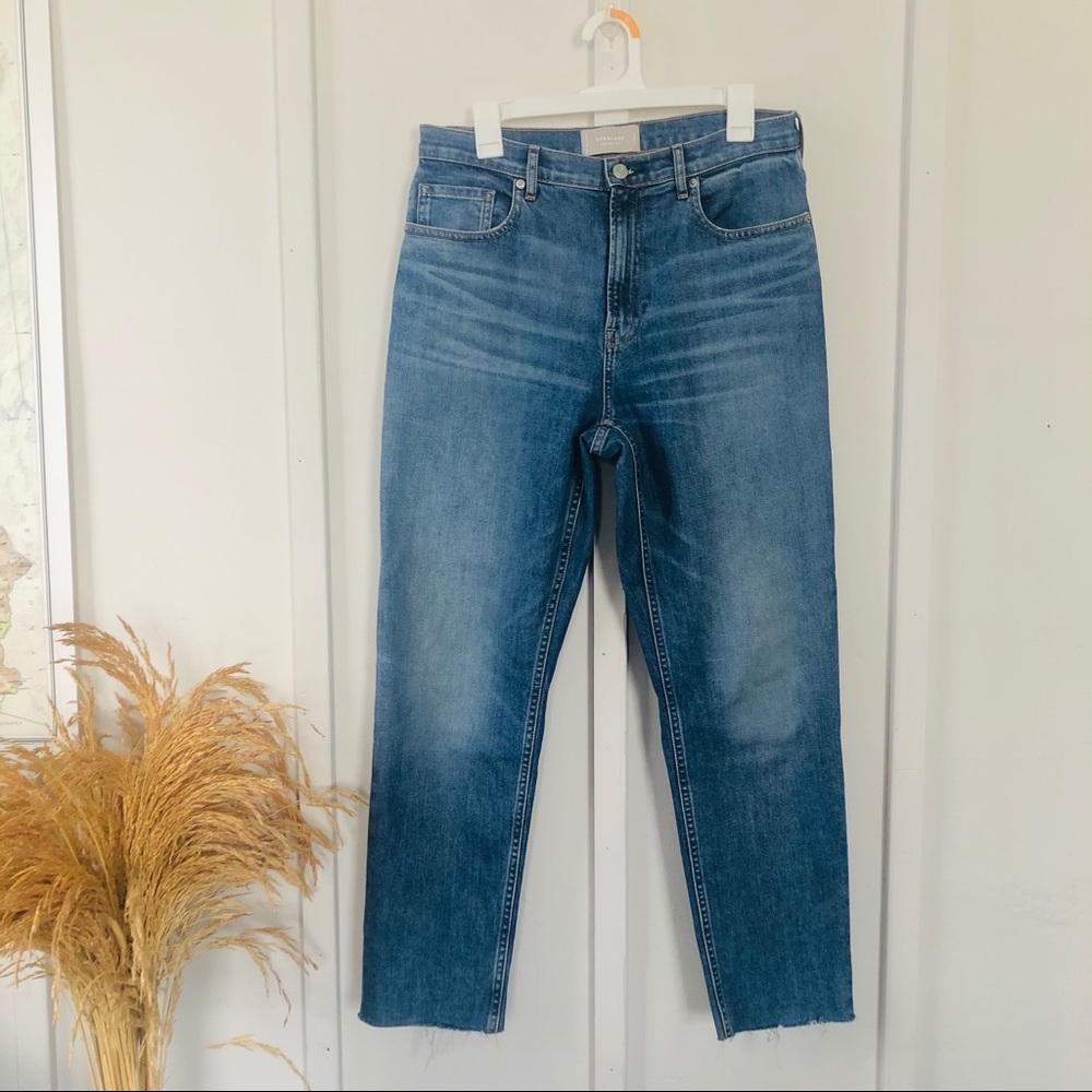 Everlane - The Cheeky Jean - Denim Blue Jeans